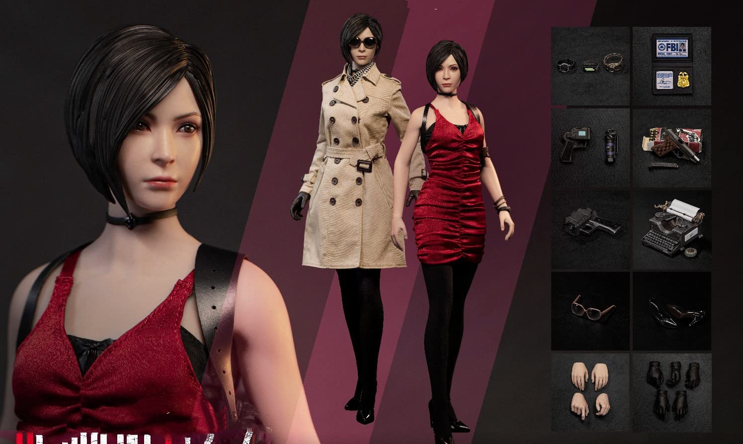 MTTOYS 015 ADA(エイダ)と素体セット MTTOYS 『BIOHAZARD RE:4』ADA（エイダ・ウォン） レビュー - okureje